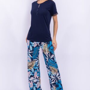 PC8257 Pierre Cardin طقم بيجاما قطعتين  قطن