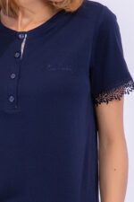 PC8257 Pierre Cardin طقم بيجاما قطعتين  قطن - الصورة 3