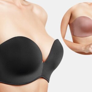 SW8425- Hand Up Strapless Bra حمالة صدر بدون شيالة مدعومة بالسيليكون غير قابلة للانزلاق