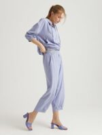 ⁦S22E011 طقم عملي تريننج جاكيت سحاب مع طاقية وبنطال عريض⁩ - الصورة ⁦9⁩