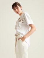 S22T040-T-SHIRT تي شيرت قطن مطبوع - الصورة 3