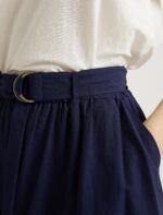 ⁦S22S202-تنورة طويلة بحزام⁩ - الصورة ⁦5⁩