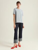 ⁦S22T187-T-SHIRTتي شيرت ظهر شفاف⁩ - الصورة ⁦11⁩