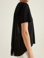 ⁦S22T187-T-SHIRTتي شيرت ظهر شفاف⁩ - الصورة ⁦8⁩