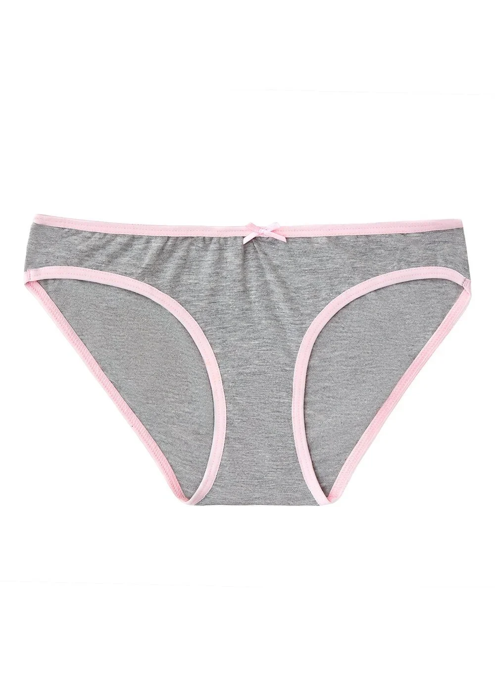 SW8380 Teenage Slip كلوت داخلي قطن لون رمادي فاتح للسن المحير