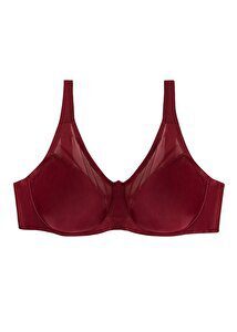 SW8335 Rosa Minimizer- Wine- حمالة صدر روزا  بيج سايز