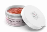 ⁦NACOMI Rose Black Soap 100% Natural, Vegan صابون اسود مع ماء الورد⁩ - الصورة ⁦2⁩