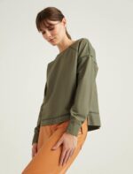 ⁦W22B313-BLUZ-PESTO قميص قصير بأكمام⁩ - الصورة ⁦3⁩