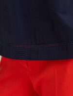 W22B313-BLUZ-NAVY قميص قصير بأكمام - الصورة 6