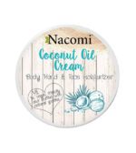 Nacomi Vegan Natural Coconut Oil Cream Body Hands Face Moisturizer 100ml  كريم ترطيب الوجه والجسم مستخلص جوز الهند
