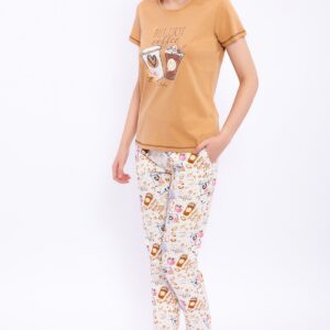 PC8286-S Pierre Cardin طقم بيجاما للنساء ماركة بيير كاردن  قطن