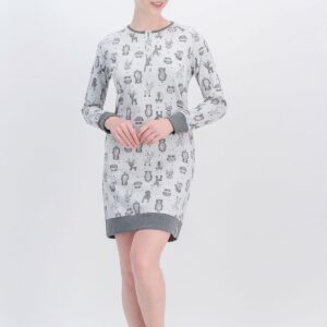 AR-384-S قميص نوم قطن قصير للنساء