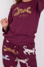 AR2169 من كولكشن الام وابنتها بيجاما قطن قطعتين - الصورة 4