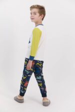 ⁦RP2500 طقم بيجاما قطعتين للاطفال قطن خريفي⁩ - الصورة ⁦4⁩