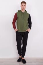 ⁦AR2376-S-V1 تريننج دافئ ومبطن للرجال لون اخضر⁩ - الصورة ⁦7⁩