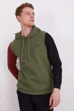 AR2376-S-V1 تريننج دافئ ومبطن للرجال لون اخضر