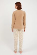 ⁦AR2278-S طقم  بيجاما دافئ قطعتين للنساء⁩ - الصورة ⁦6⁩