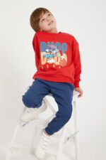 ⁦L1508-3 LOONEY TUNES   تريننج للاطفال مبطن ماركة⁩ - الصورة ⁦5⁩