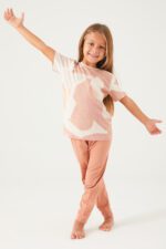 AR2401طقم بيجاما من كولكشن العائلة البنت مع امها قطن قطعتين - الصورة 7