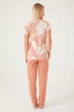 AR2401طقم بيجاما من كولكشن العائلة البنت مع امها قطن قطعتين - الصورة 5