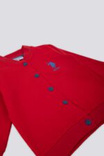 USB1148 US POLO BABY جاكيت بأزرار للاطفال البيبي قطن - الصورة 4