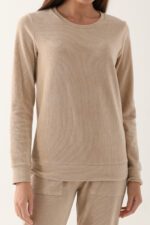 AR2646-S طقم بيتي كوردروي قطعتين لون بيج - الصورة 2