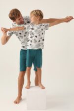 AR2985 طقم من كولكشن الاب مع ابنه قطعتين قطن