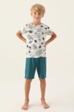 AR2985 طقم من كولكشن الاب مع ابنه قطعتين قطن - الصورة 4