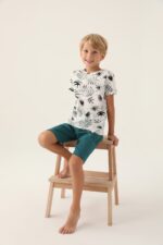 AR2985 طقم من كولكشن الاب مع ابنه قطعتين قطن - الصورة 3