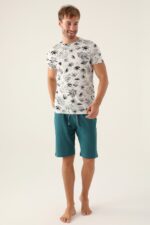 AR2985 طقم من كولكشن الاب مع ابنه قطعتين قطن - الصورة 9