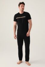 AR2999-S طقم بيجاما قطن للرجال قطعتين - الصورة 4