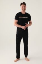 AR2999-S طقم بيجاما قطن للرجال قطعتين - الصورة 3