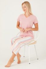 PC8544-S PIERRE CARDIN طقم بيتي قطعتين للنساء ماركة بيير كاردن برمودا