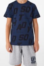 RP3040 من كولكشن العائلة الاب مع ابنه طقم شورت قطن قطعتين - الصورة 6