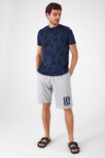 RP3040 من كولكشن العائلة الاب مع ابنه طقم شورت قطن قطعتين - الصورة 11