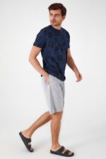 RP3040 من كولكشن العائلة الاب مع ابنه طقم شورت قطن قطعتين - الصورة 7