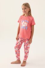 RP3410 من كولكشن الام مع ابنتها طقم بيجاما قطعتين قطن - الصورة 9