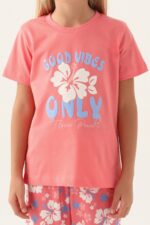 RP3410 من كولكشن الام مع ابنتها طقم بيجاما قطعتين قطن - الصورة 10