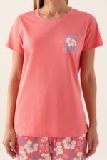 RP3410 من كولكشن الام مع ابنتها طقم بيجاما قطعتين قطن - الصورة 5