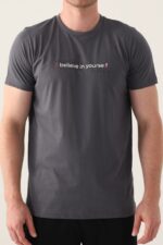 AR3001-S طقم بيجاما قطن للرجال  قطعتين بلوز لون رمادي مع بنطال لون اسود - الصورة 2