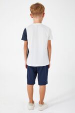 AR2512 من كولكشن الاب مع ابنه طقم شورت قطعتين قطن - الصورة 7