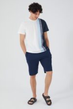 AR2512 من كولكشن الاب مع ابنه طقم شورت قطعتين قطن - الصورة 4