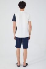 AR2512 من كولكشن الاب مع ابنه طقم شورت قطعتين قطن - الصورة 6