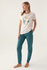 AR2872 من كولكشن العائلة طقم بيجاما قطعتين قطن - الصورة 5