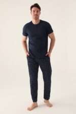 AR2996-S طقم بيجاما للرجال قطن قطعتين