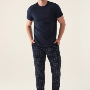 AR2996-S طقم بيجاما للرجال قطن قطعتين