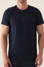 AR2996-S طقم بيجاما للرجال قطن قطعتين - الصورة 2