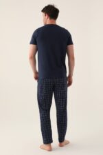 AR2996-S طقم بيجاما للرجال قطن قطعتين - الصورة 6
