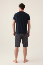 AR3012-S طقم بيجاما ثلاث قطع قطن للرجال بعلبة كرتون - الصورة 6