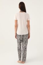 ⁦PC8787-S Pierre Cardin طقم بيتي قطن انيق وعصري⁩ - الصورة ⁦2⁩